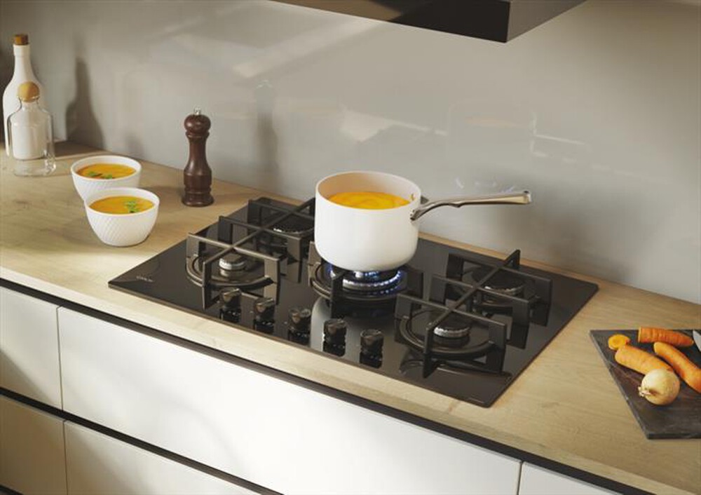 Immagine del prodotto CANDY - Piano cottura a gas CVG74WTB 75 cm-Black