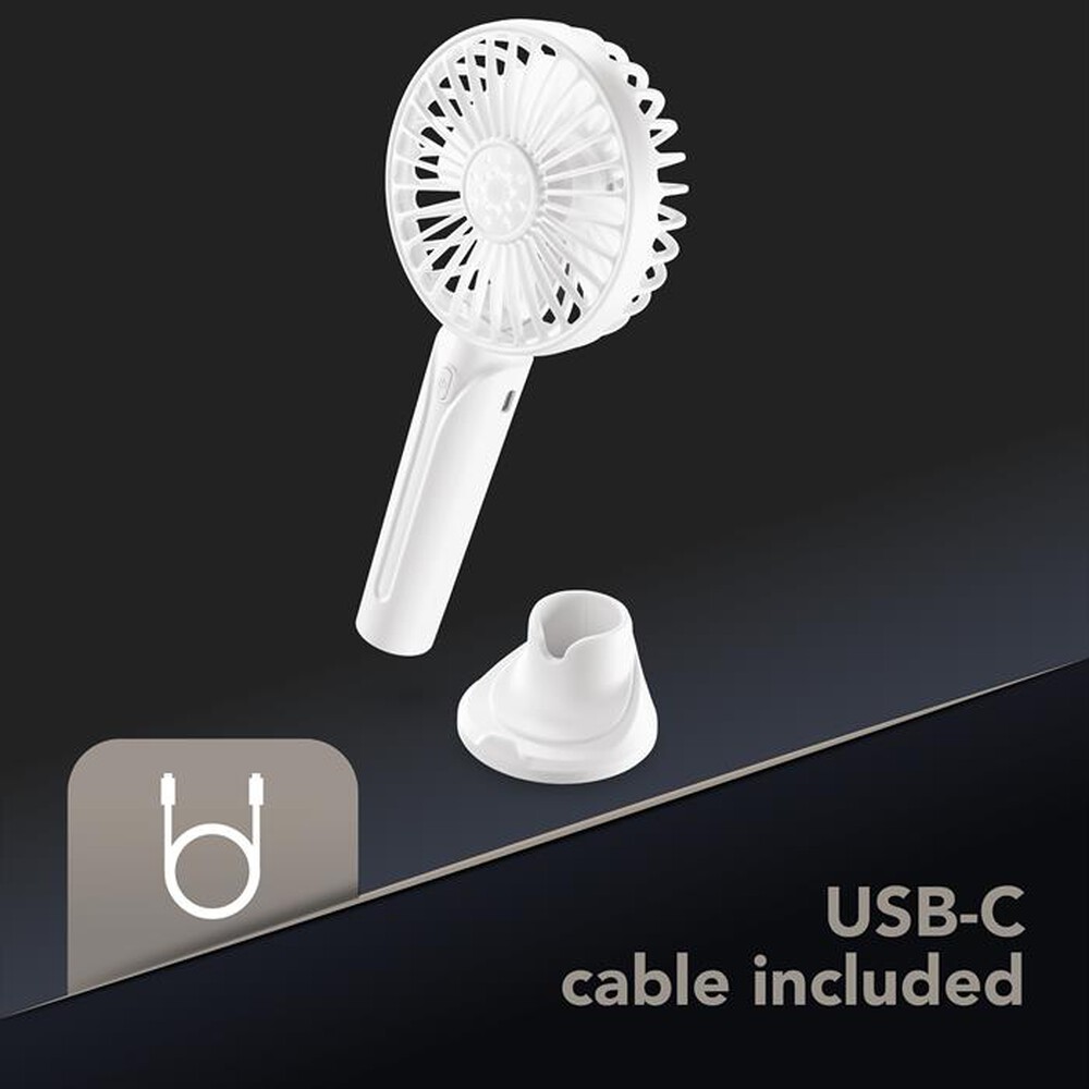 Immagine del prodotto CELLULARLINE - Ventilatore portatile PORTABLEFANW-Bianco
