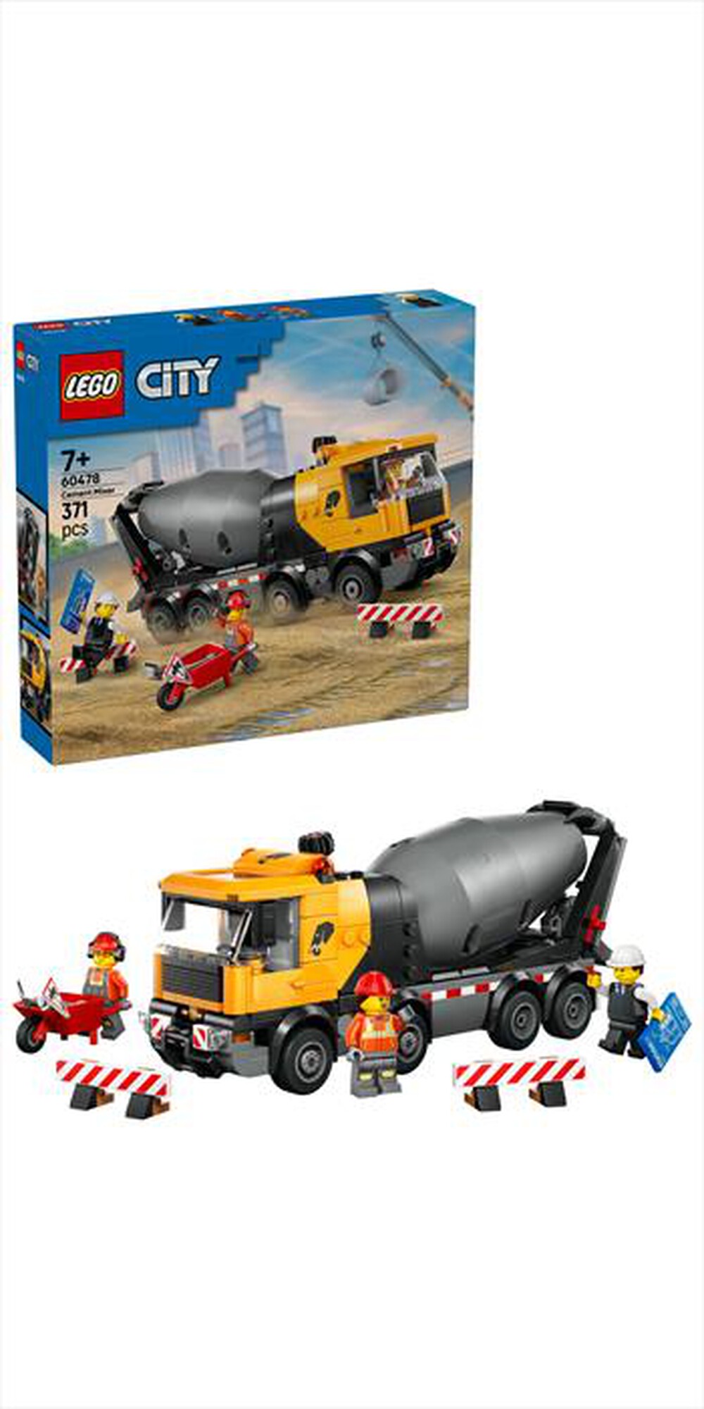 Immagine del prodotto LEGO - CITY Betoniera - 60478
