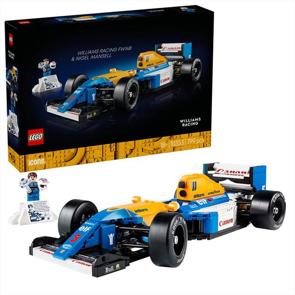 Immagine del prodotto LEGO - ICONS Williams Racing FW14B e Nigel Mansell 10353