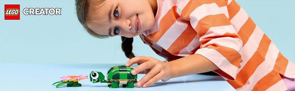 Immagine del prodotto LEGO - CREATOR 3IN1 Tartaruga con fiore di ninfea - 31377