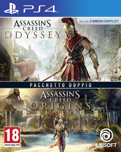 UBISOFT - COMPIL ASSASSIN'S CREED ORIGINS + ODYSSEY PS4