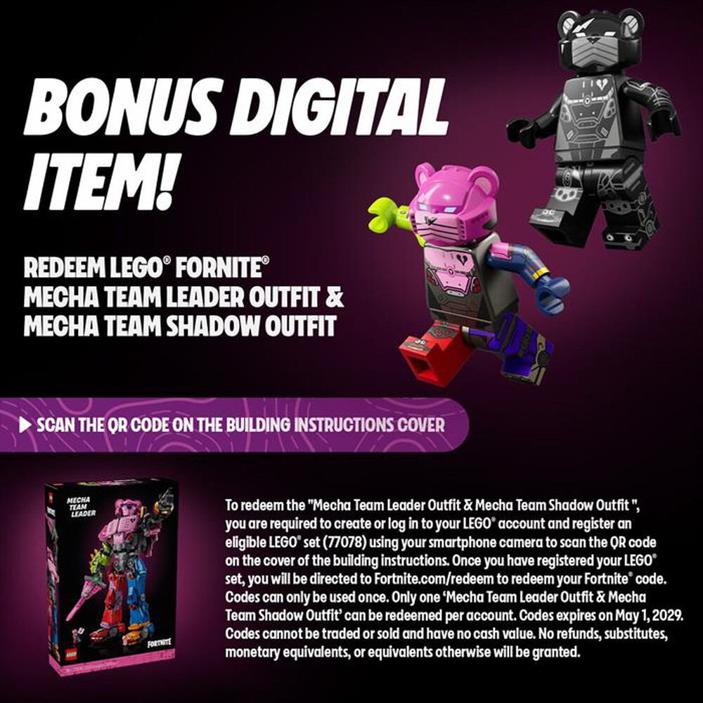 Immagine del prodotto LEGO - FORTNITE Leader Squadra Mecha 77078