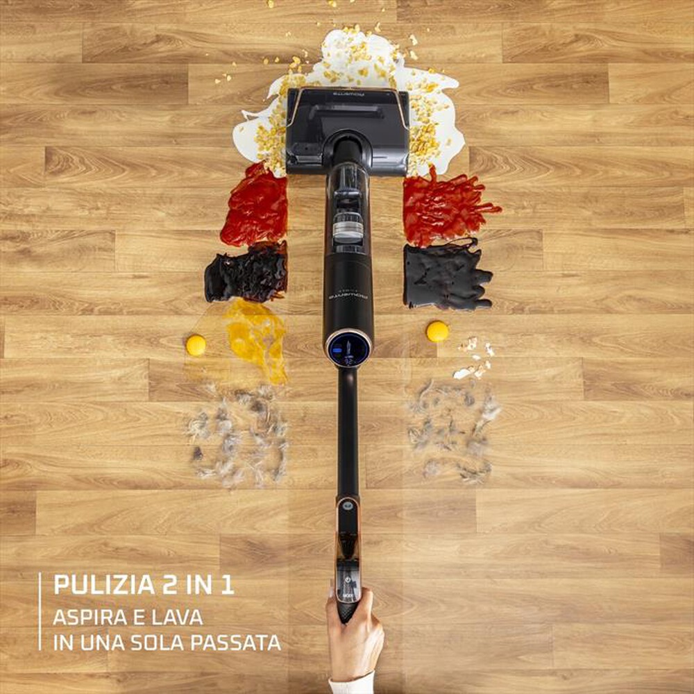 Immagine del prodotto ROWENTA - Lavapavimenti Senza Fili X-Clean 7 GZ5736E0-TRUST BLU E CROMATO