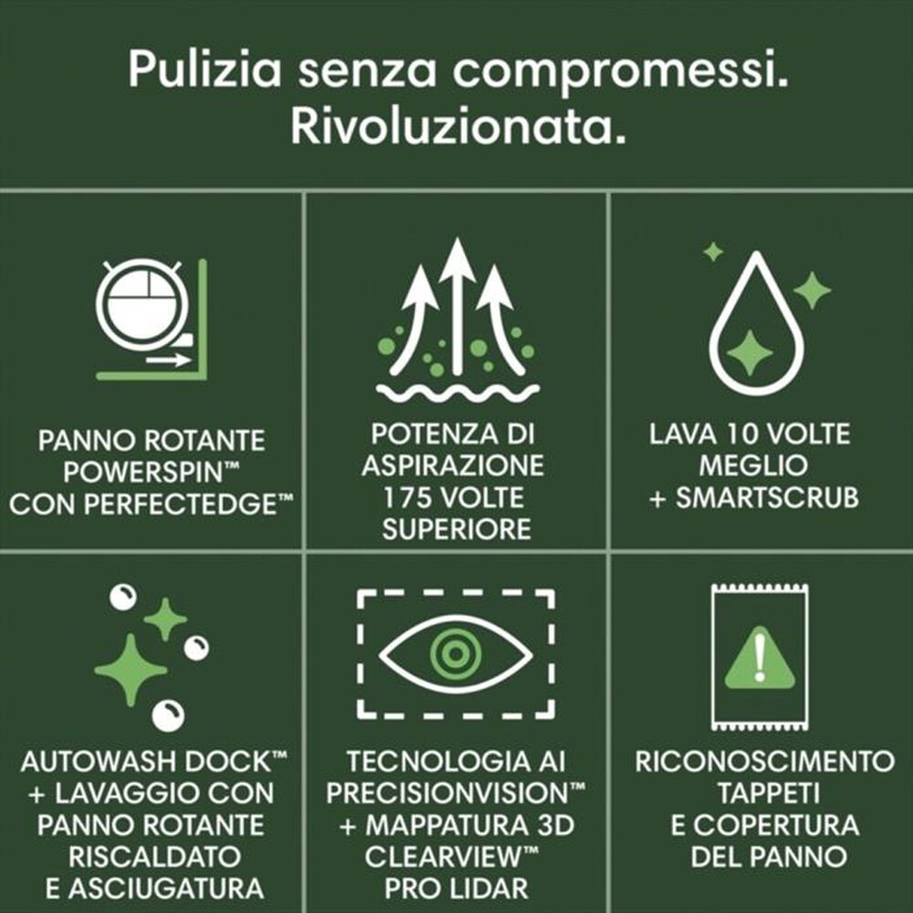 Immagine del prodotto iROBOT - Robot aspirapolvere lavapavimenti Roomba Max 705-Black
