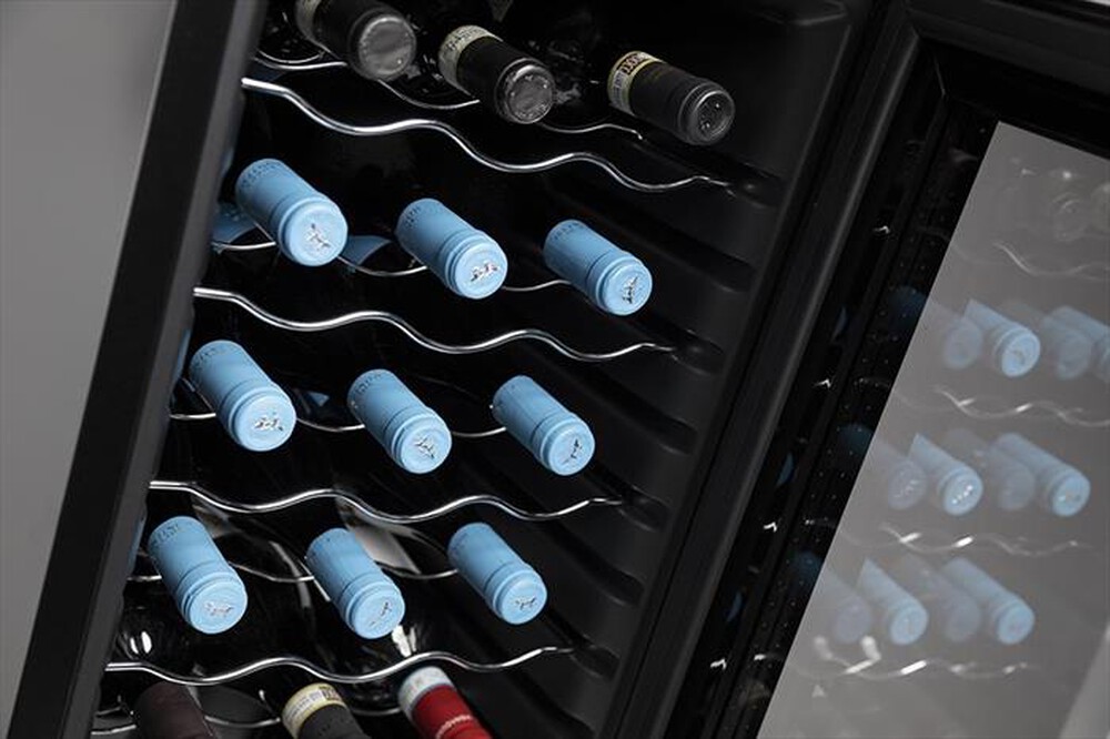 "MELCHIONI FAMILY - Cantinetta VERMENTINO 18 C Classe G 18 bottiglie-nero"