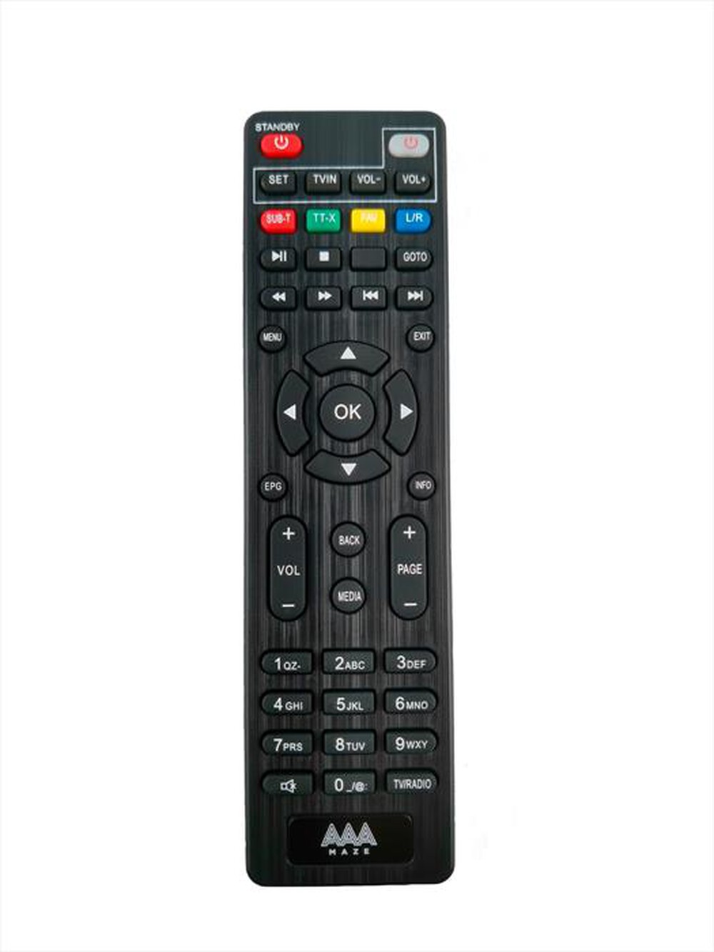 "AAAMAZE - DECODER TVD 25-Nero"