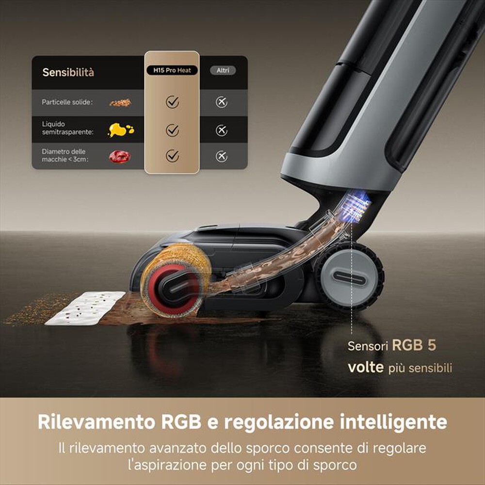 Immagine del prodotto DREAME - H15PROVIM HEAT-Nero / Grigio
