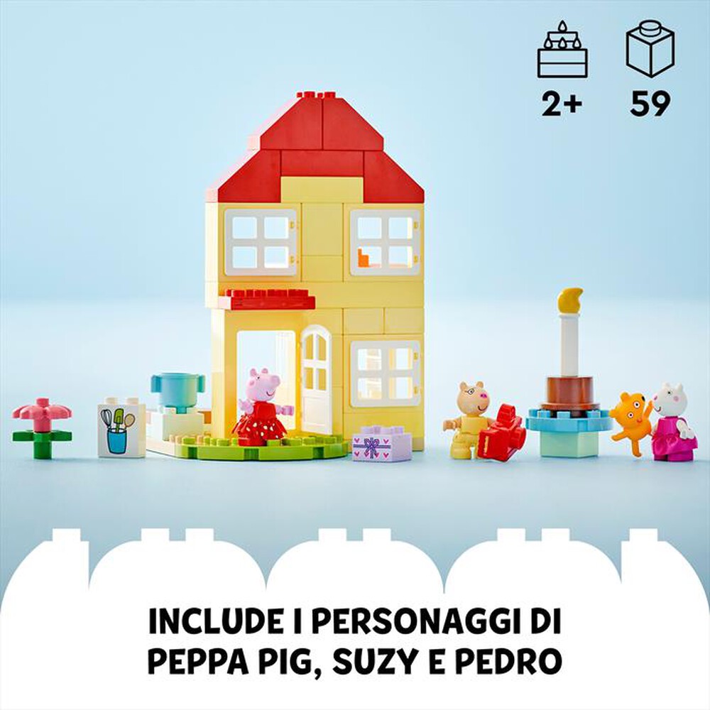 Immagine del prodotto LEGO - DUPLO La casa del compleanno di Peppa Pig 10433