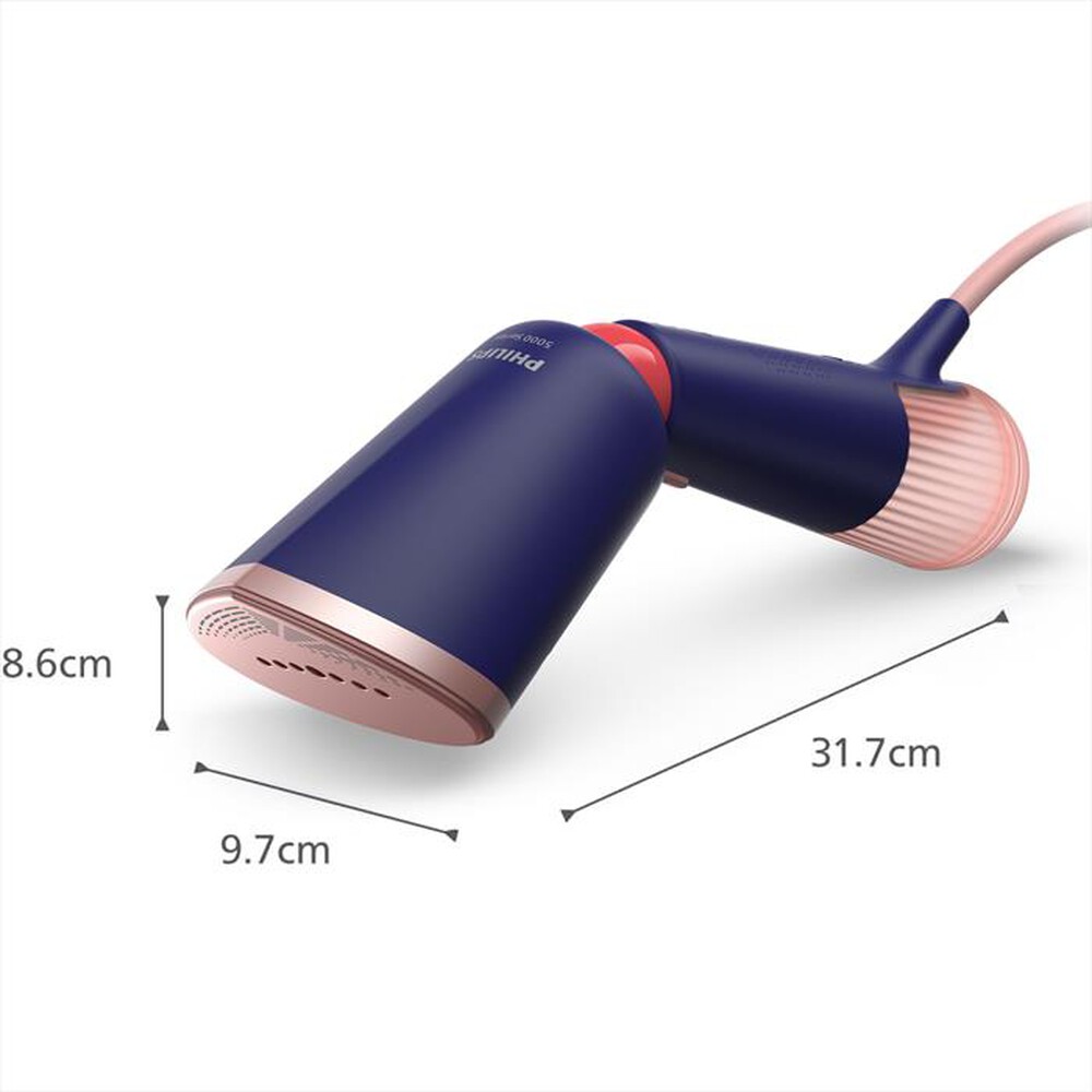 Immagine del prodotto PHILIPS - Ferro da stiro a vapore SERIE 5000 STH5030/20-Blu/Rosa