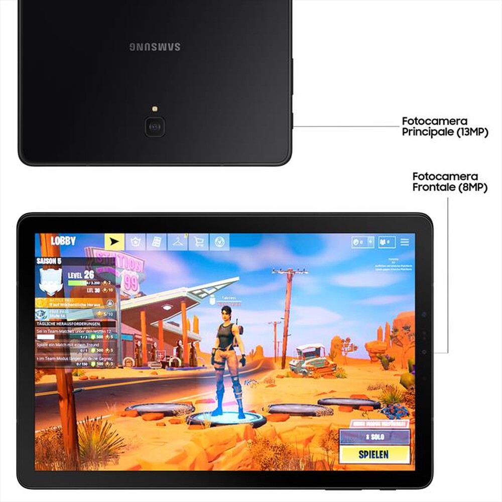"SAMSUNG - GALAXY TAB S4 LTE SM-T835N-Black"