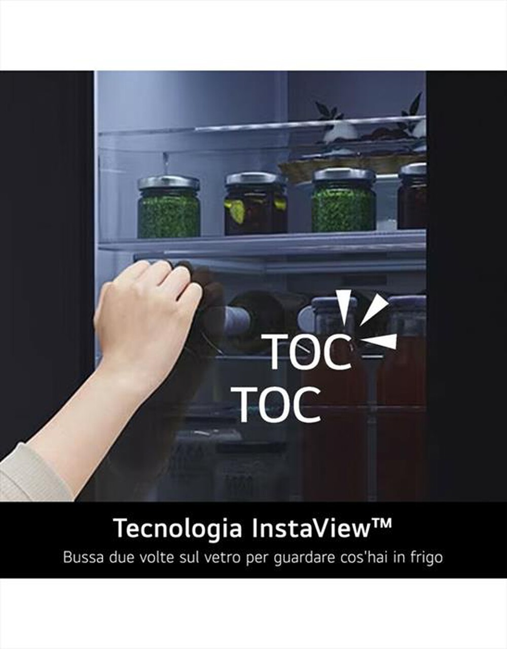 Immagine del prodotto LG - Frigorifero side by side GSGV80EPLL InstaView - E-Black