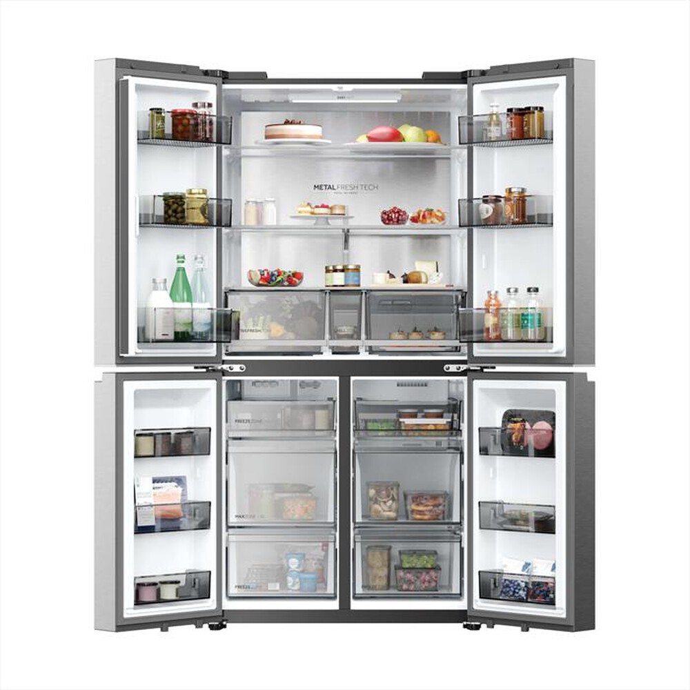Immagine del prodotto HAIER - Frigorifero 4 porte HCR59F18DNMM Classe D 706lt-Acciaio inox