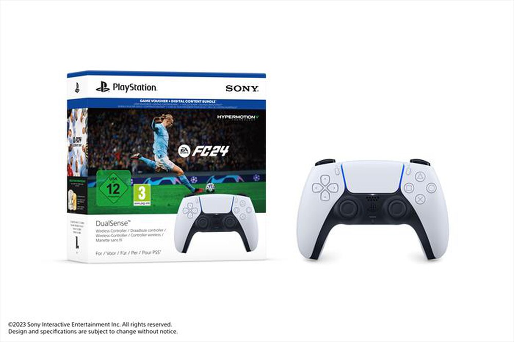 "SONY COMPUTER - Bundle Dualsense White – EA SPORTS FC™ 24"