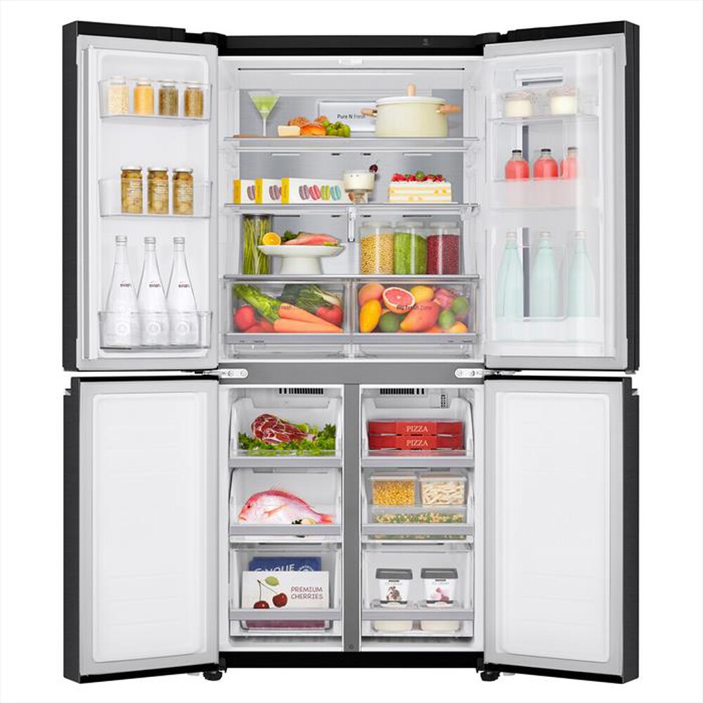 "LG - Frigorifero Multidoor GMQ844MC5E Classe E 530lt-Black"
