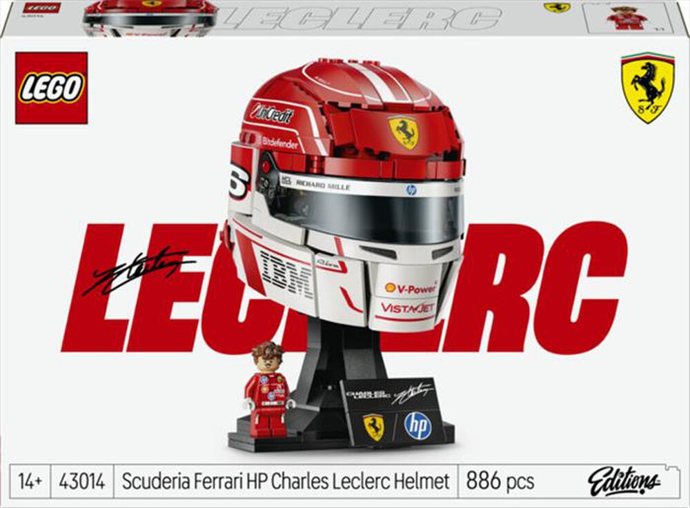 Immagine del prodotto LEGO - EDITIONS Casco di Charles Leclerc - 43014