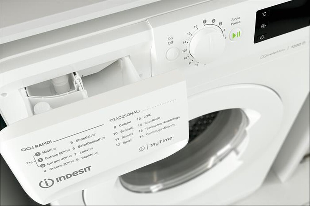 "INDESIT - Lavatrice MTWE 91285 W IT 9 Kg Classe B"