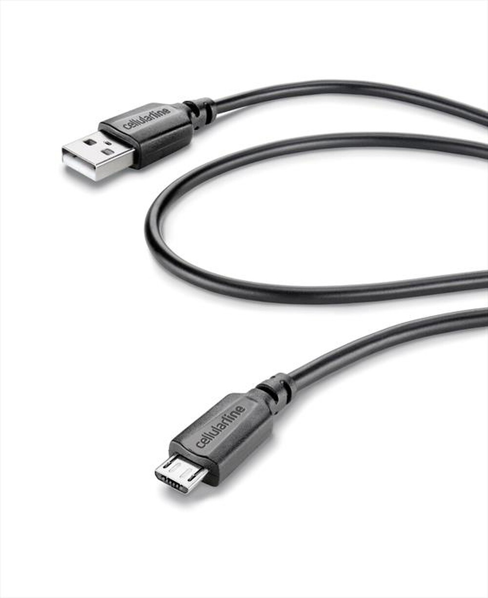 "CELLULARLINE - USBDATAMICROUSBTAB-Nero"