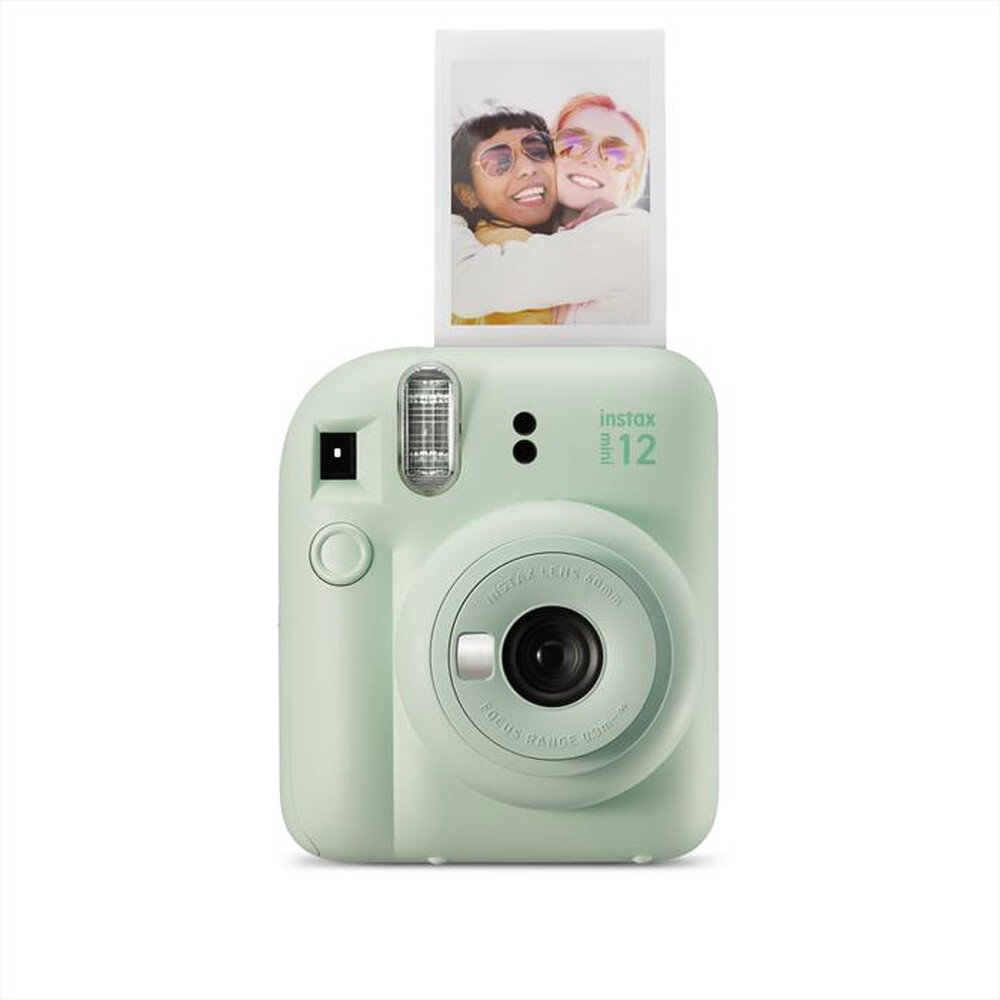 FUJI - Macchina fotografica compatta INSTAX MINI 12-VERDE MENTA