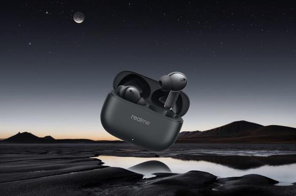 "REALME - BUDS T310 WIRELESS EAR BUDS-Vibrant Black"