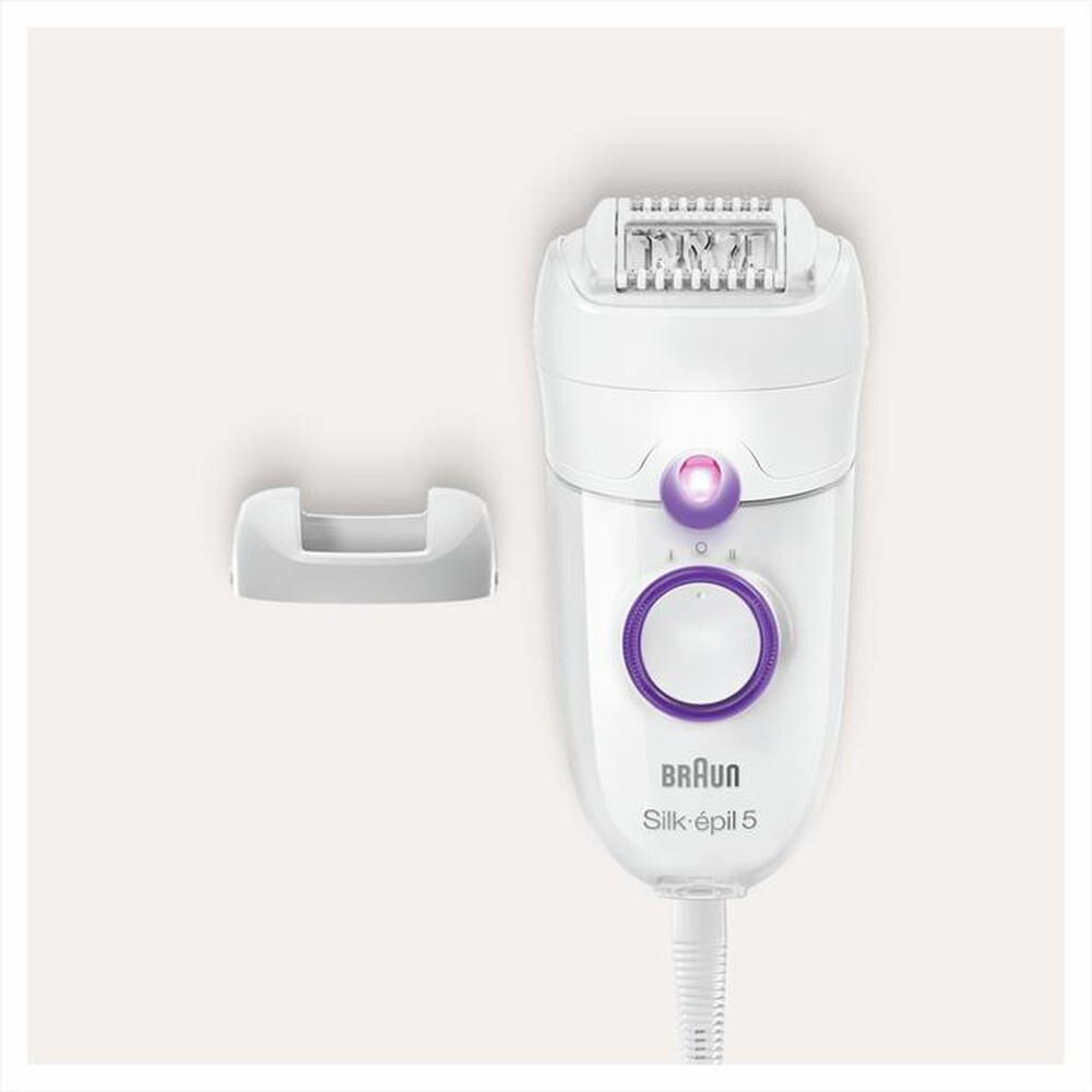 "BRAUN - Silk-épil 5-505-Bianco/Viola"