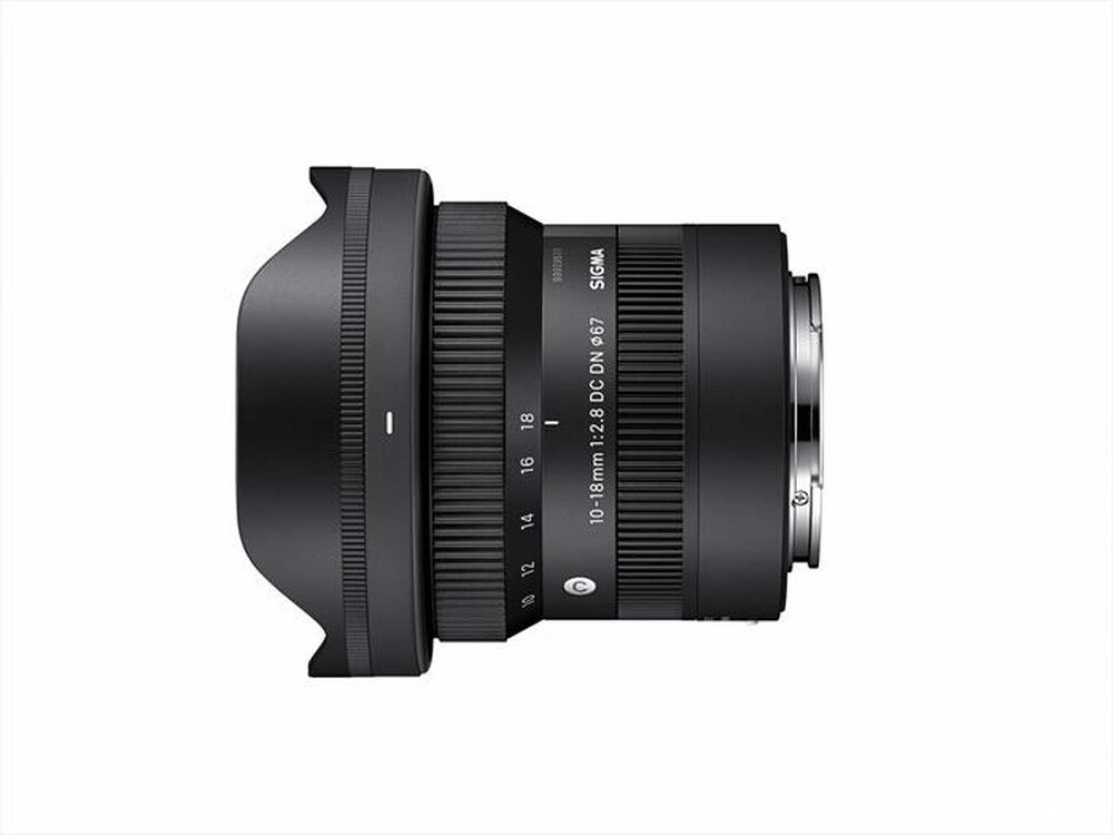 "SIGMA - Obiettivo Zoom 10-18/2.8 DC DN (C) SONY-nero"