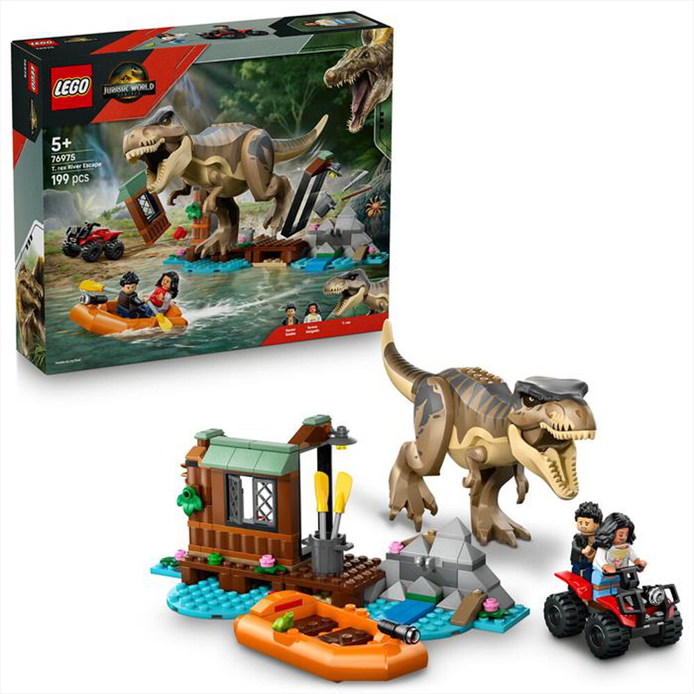 Immagine del prodotto LEGO - JURASSIC WORLD Fuga sul fiume dal T. rex 76975