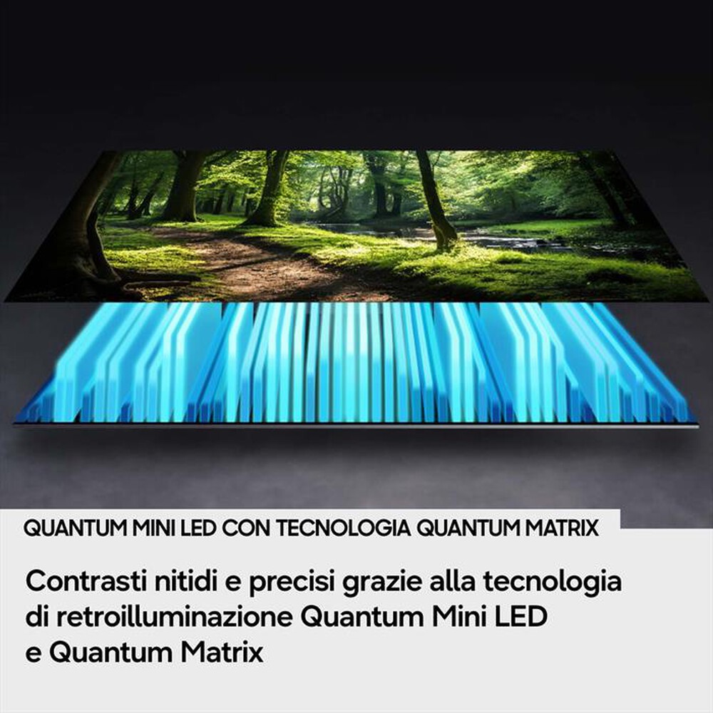Immagine del prodotto SAMSUNG - Smart TV Mini LED UHD 4K 43" QE43QN70HAUXZT-Titan Gray