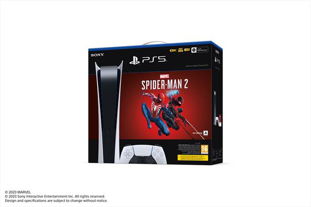 "SONY COMPUTER - BUNDLE SPIDER-MAN 2 VCH/PS5 DIGI C/ITA"