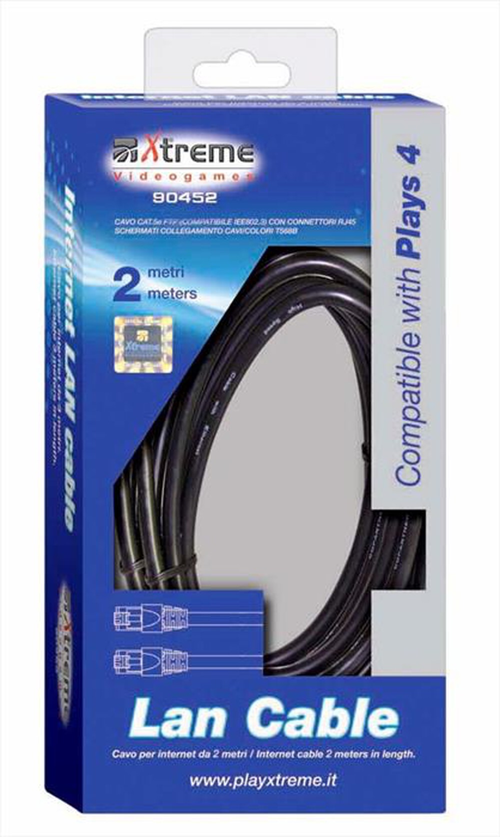 "XTREME - 90452 - PS4 Lan Cable"