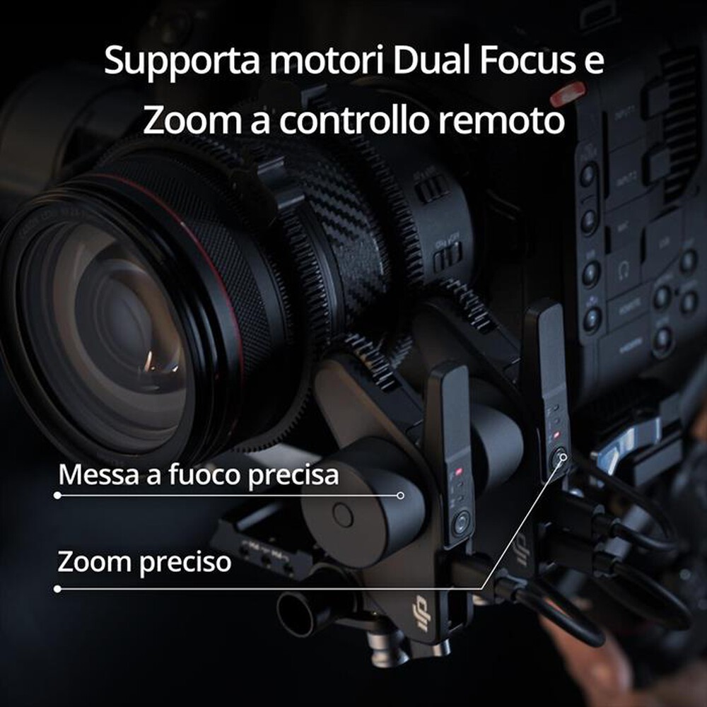 Immagine del prodotto DJI - Stabilizzatore per fotocamere RS 4 PRO COMBO-Nero
