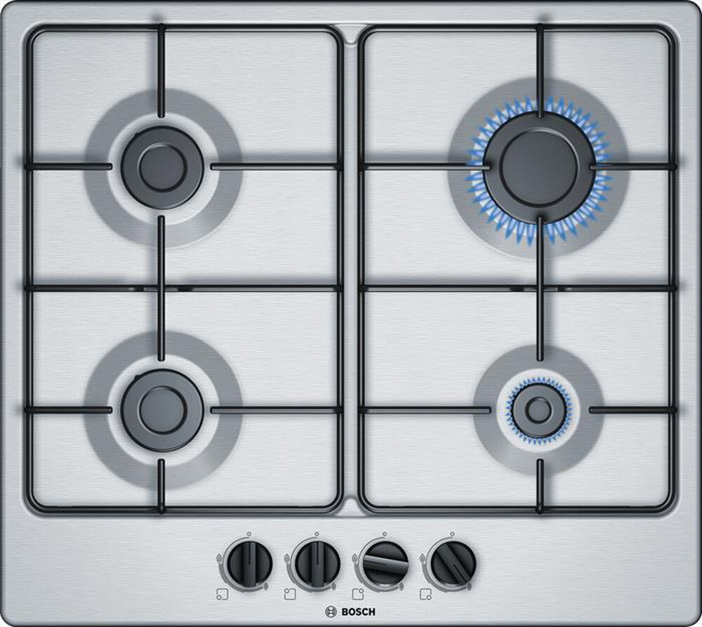 "BOSCH - Piano cottura a gas PGP6B5B85 0cm-Inox"