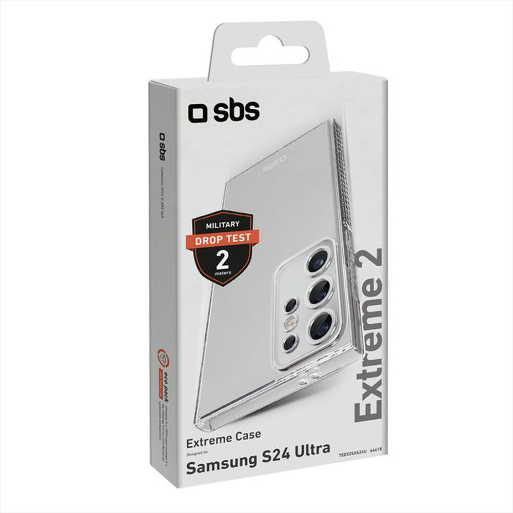 "SBS - Cover TEEX2SAS24U per Samsung S24 Ultra-Trasparente"