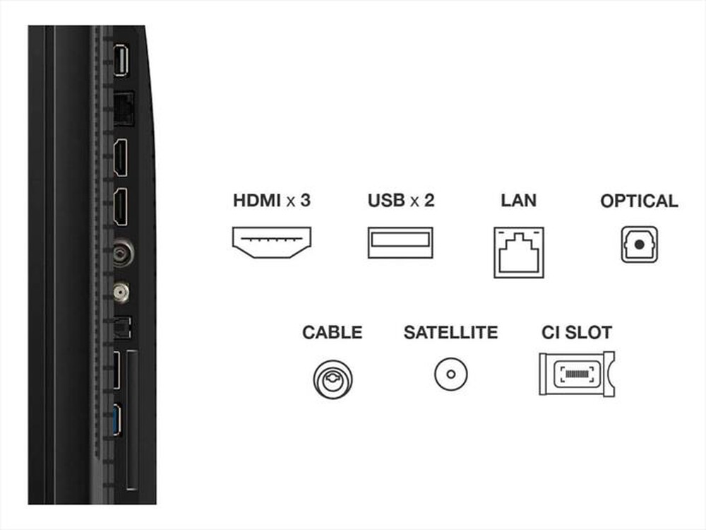 Immagine del prodotto TCL - Smart TV LED UHD 4K 43" 43T69C-Nero