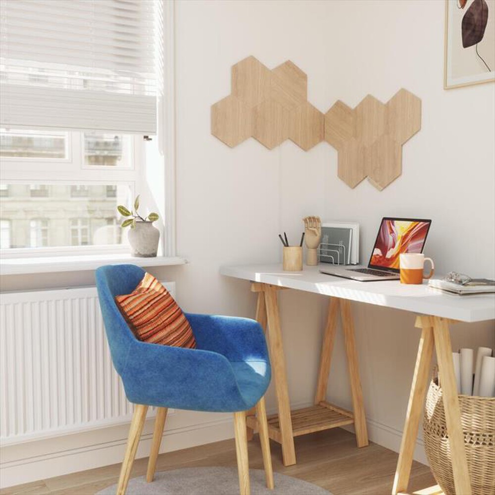 "NANOLEAF - ELEMENT WOOD ADD-ON - 3 ESAGONI LUMINOSI-WOOD"
