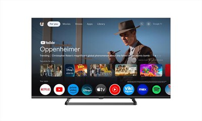 TECHLIFE - Smart TV LED UHD 4K 43" TE43KM9GTV-BLACK