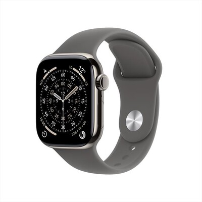APPLE - Watch Series 11 GPS + Cellular 42mm Titanio-Band Grigio Pietra - M/L