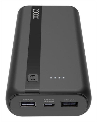 CELLULARLINE - Caricabatterie Portatile PBENTRY20000K-Nero