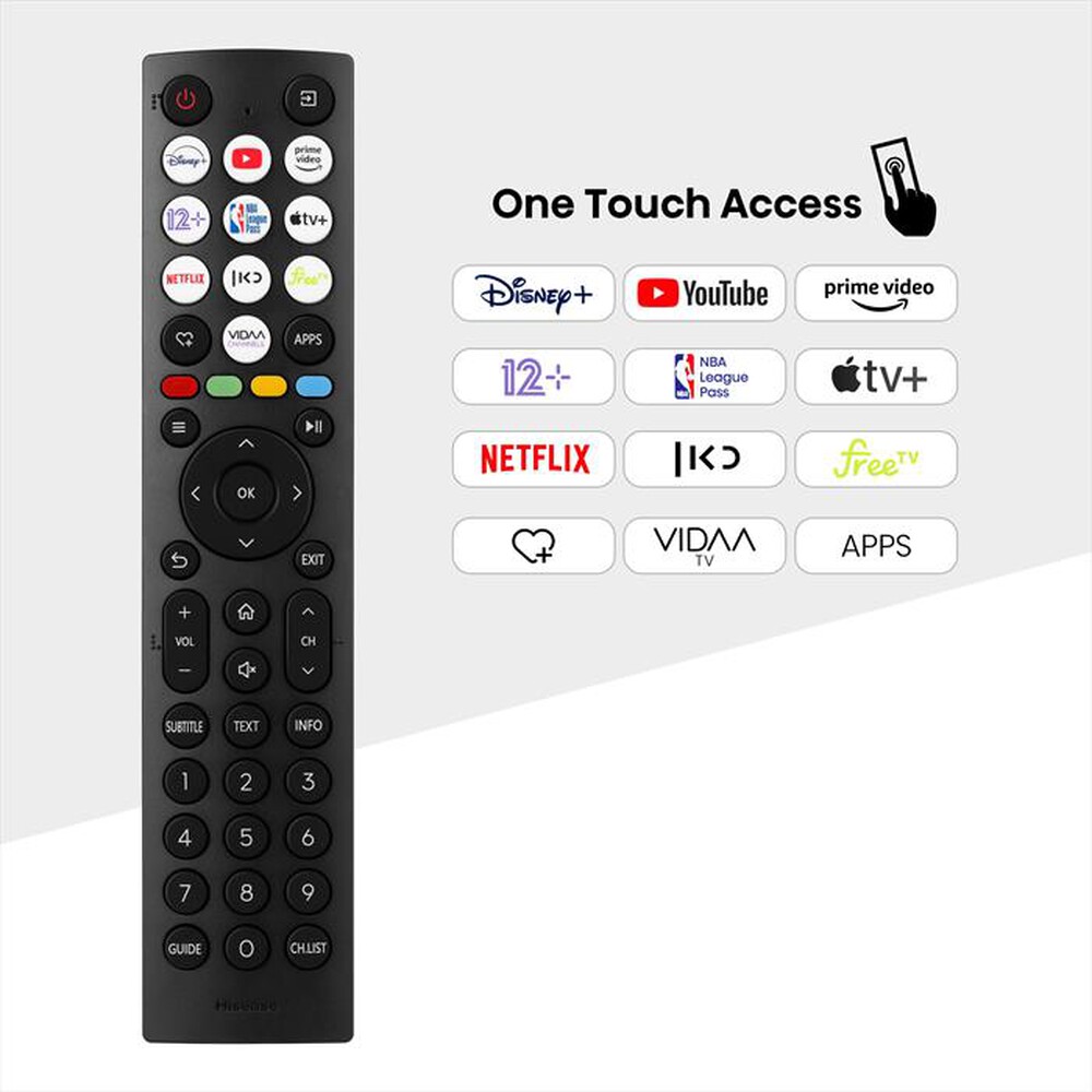 Immagine del prodotto HISENSE - Smart TV LED HD READY 32" 32A49N-NERO