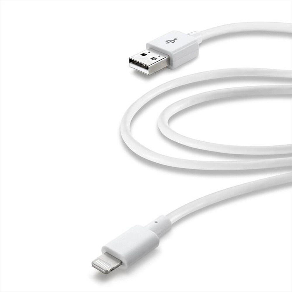 "CELLULARLINE - USBDATACMFIIPD3MW USB CABLE HOME FOR TABLETS XL-Bianco"