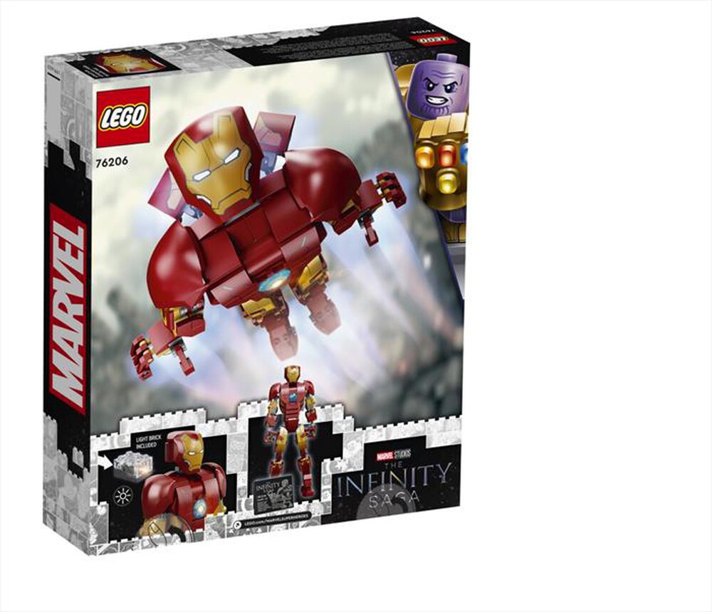 "LEGO - MARVEL PERSONAGGIO DI IRON MAN - 76206"