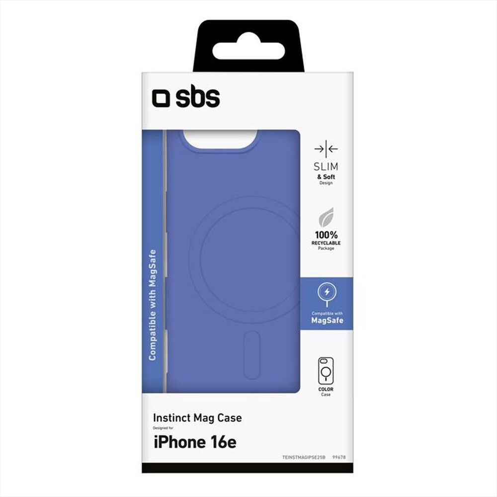"SBS - Cover Instinct Mag TEINSTMAGIPSE25B iPhone SE 2025-Blu"