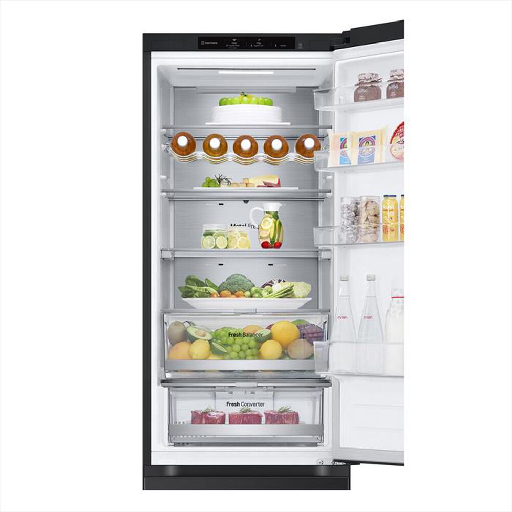 "LG - Frigorifero combinato GBV7280BEV Classe C 387L-Nero"