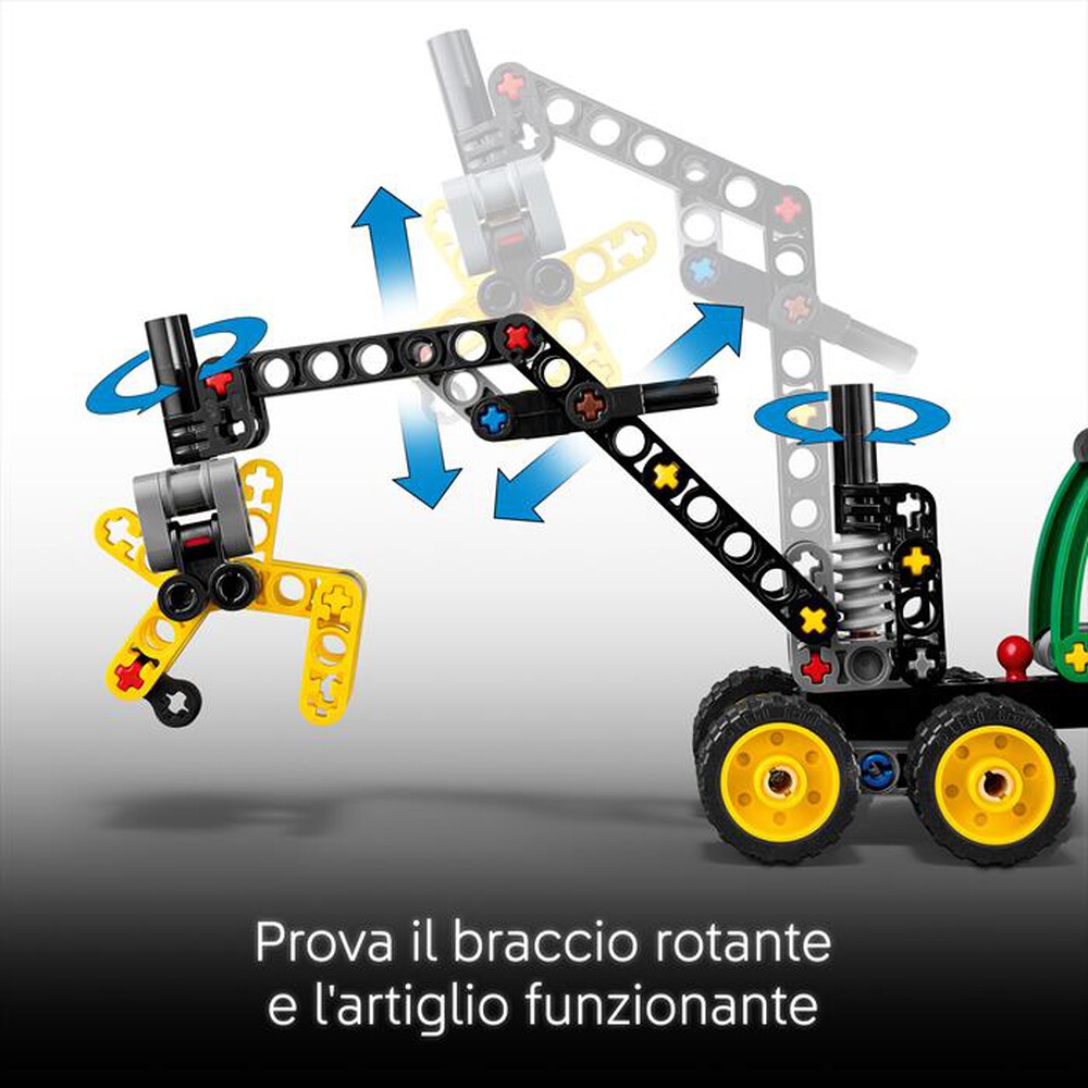 Immagine del prodotto LEGO - TECHNIC Mietitrebbia gommato John Deere - 42218-Multicolore