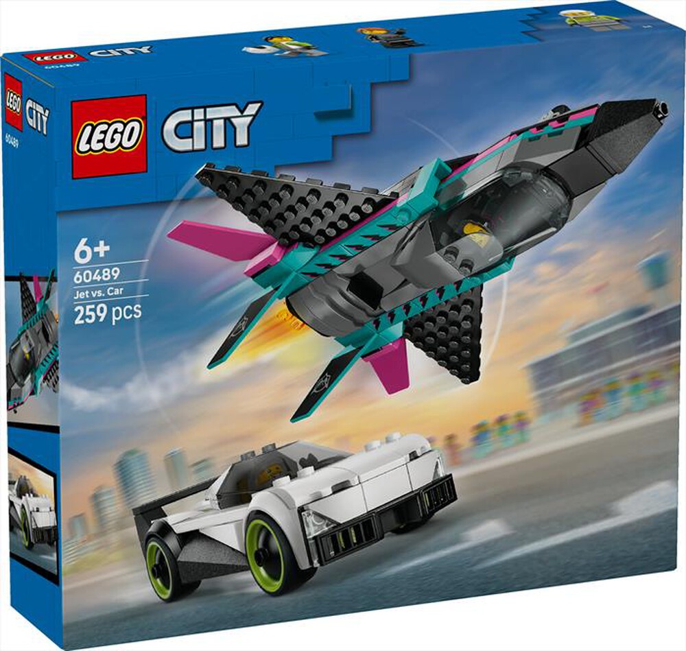 Immagine del prodotto LEGO - CITY Jet contro Auto sportiva - 60489