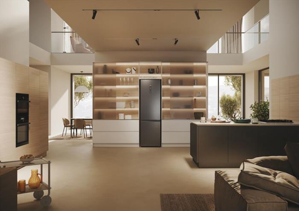 Immagine del prodotto HAIER - Frigorifero combinato HDPW5620ANPD Classe A 409 lt-Platino