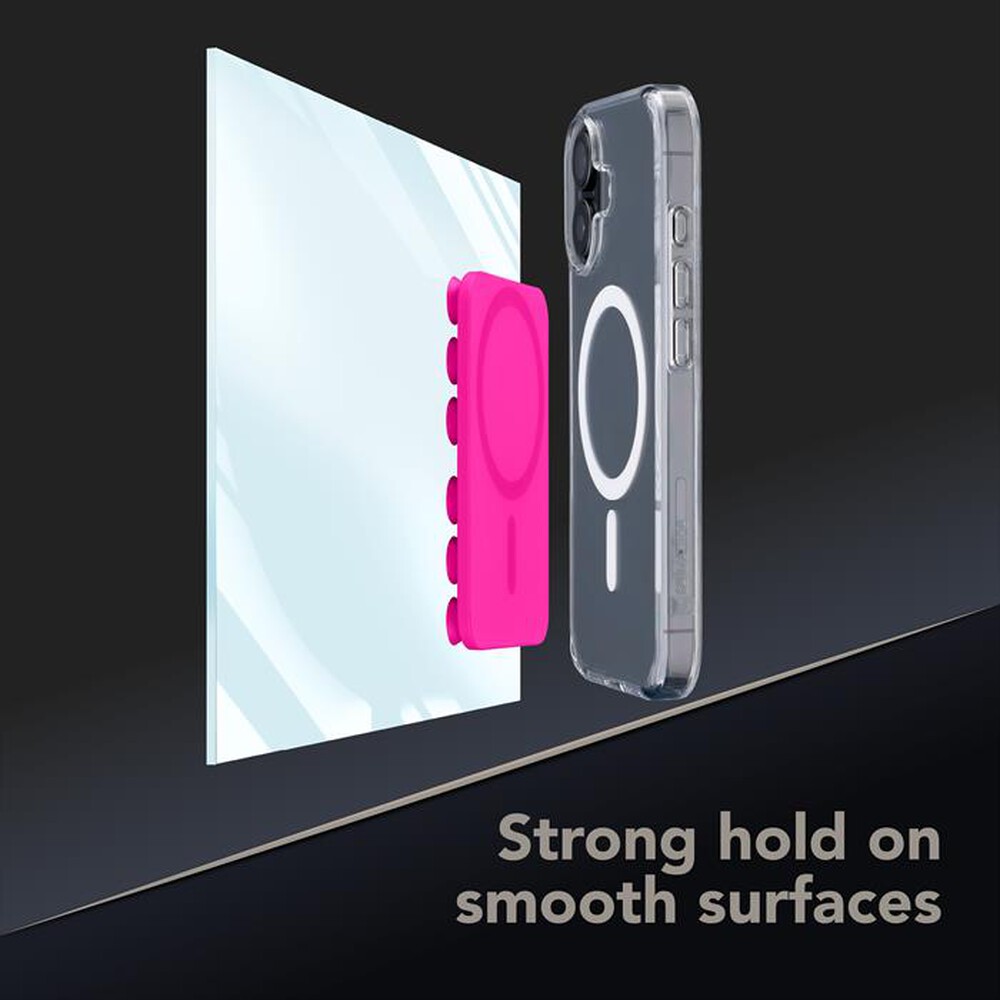 Immagine del prodotto CELLULARLINE - Supporto universale con ventosa BUBBLE MAG MAGSAFE-Rosa