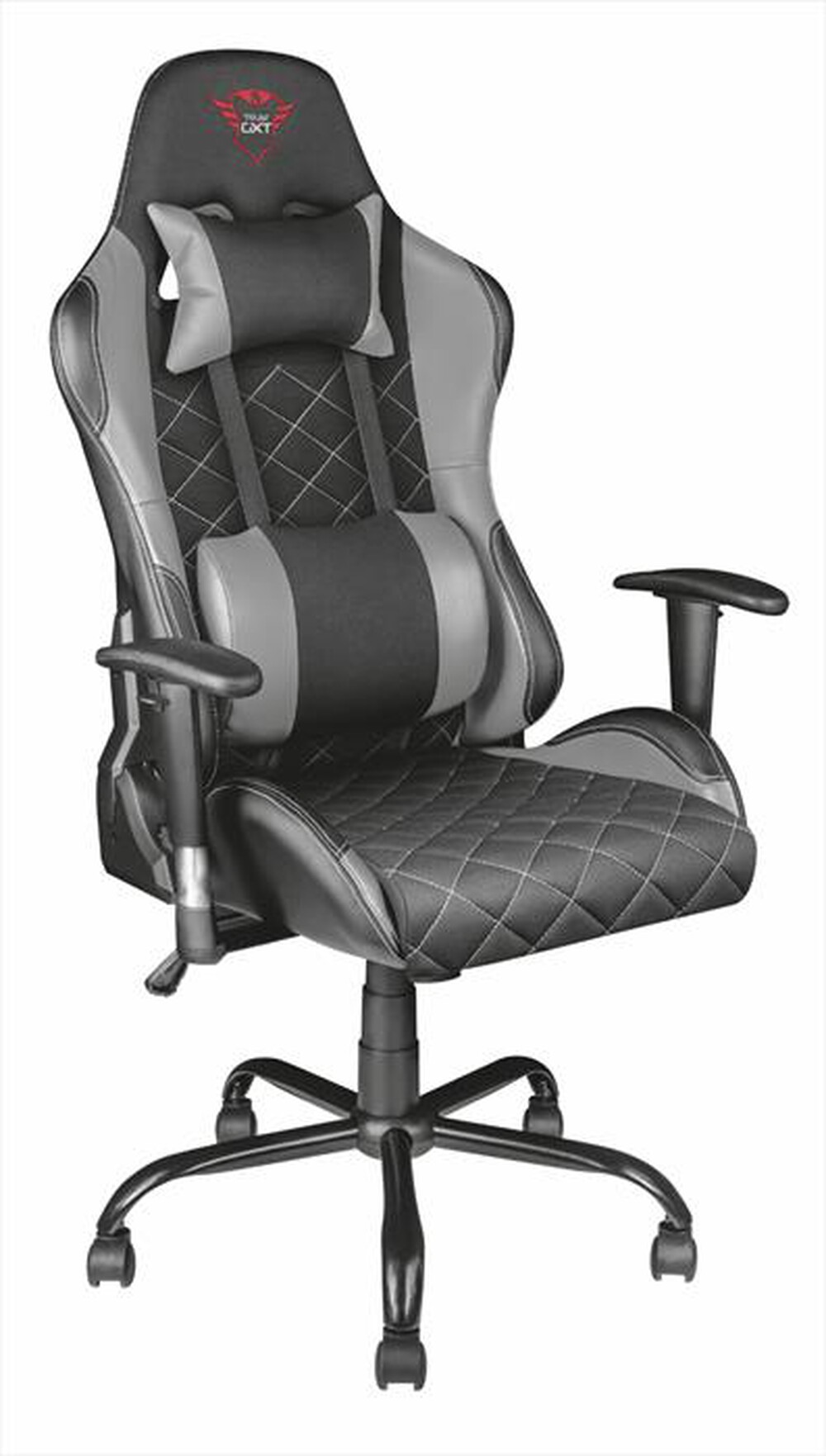 "TRUST - Sedia gaming GXT707G RESTO CHAIR-Black/Grey"