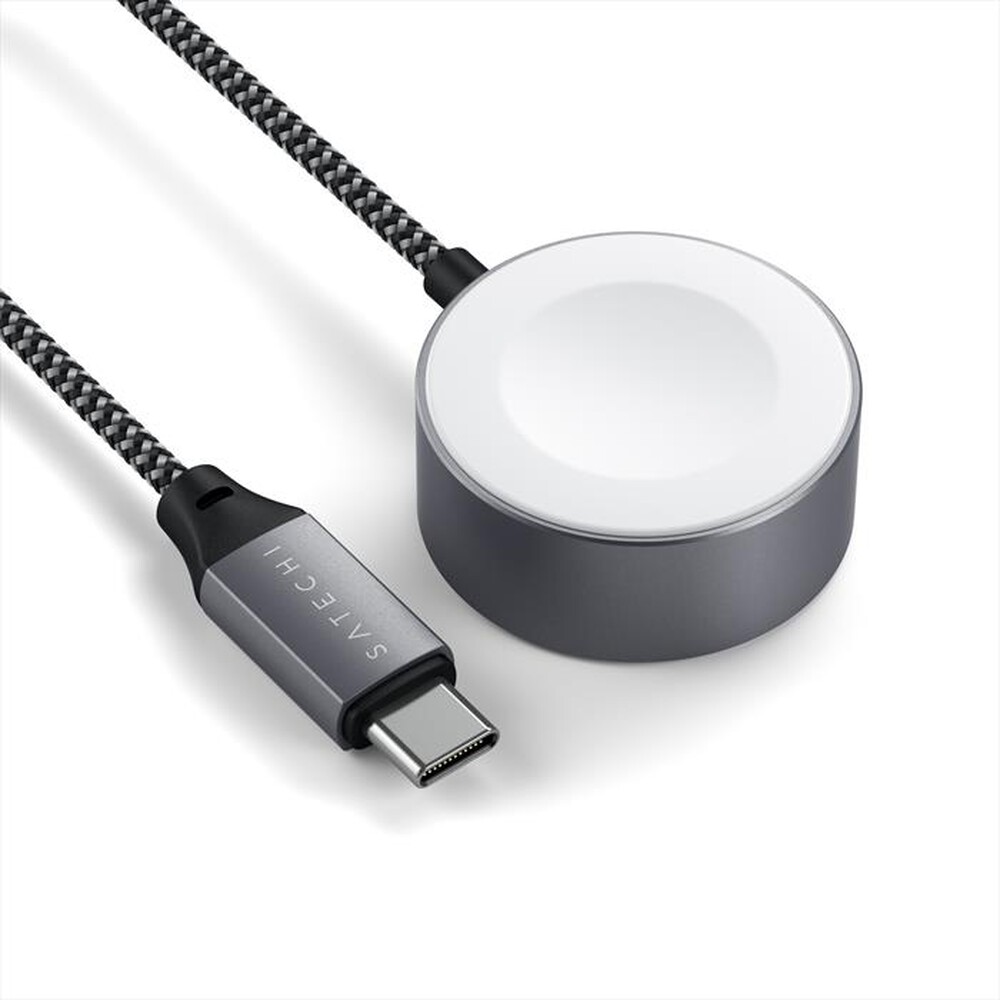 "SATECHI - CAVO MAGNETICO USB-C PER RICARICA APPLE WATCH-grigio"