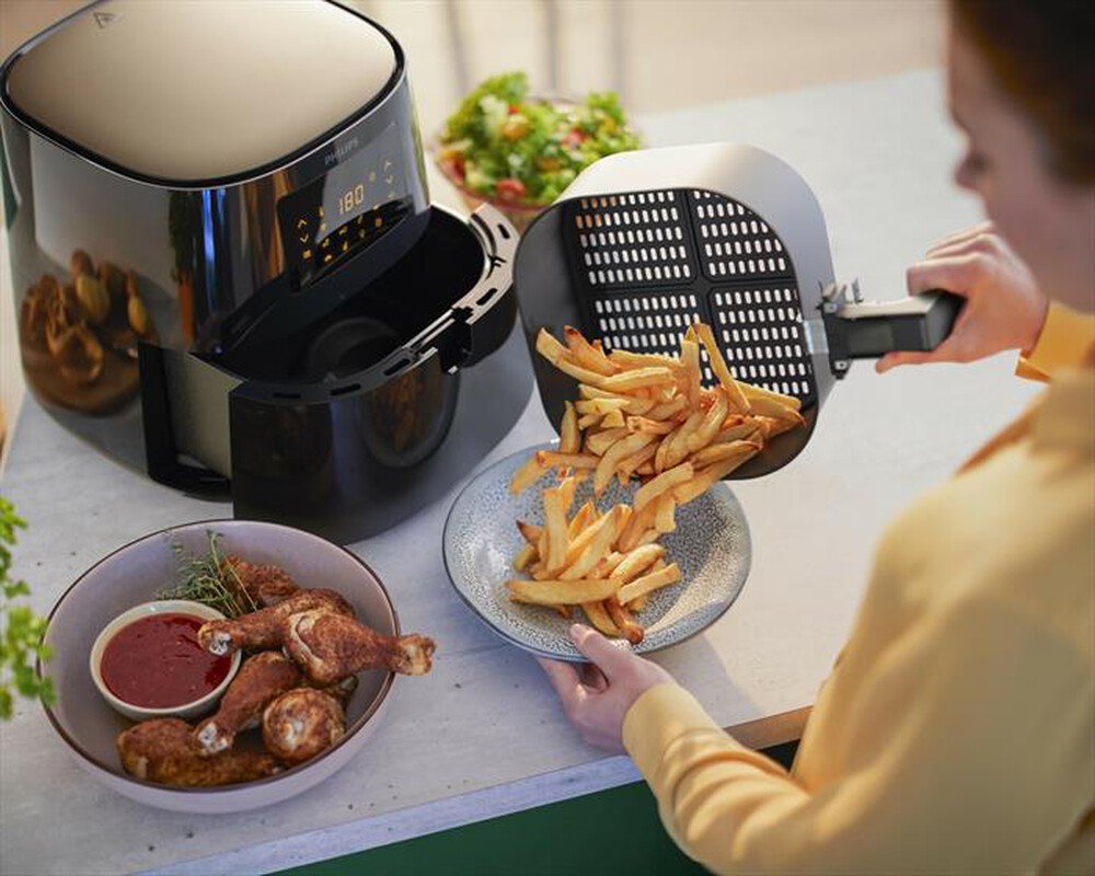 Immagine del prodotto PHILIPS - Friggitrice ad aria AIRFRYER XL CONNESSA HD9280/70-NERA